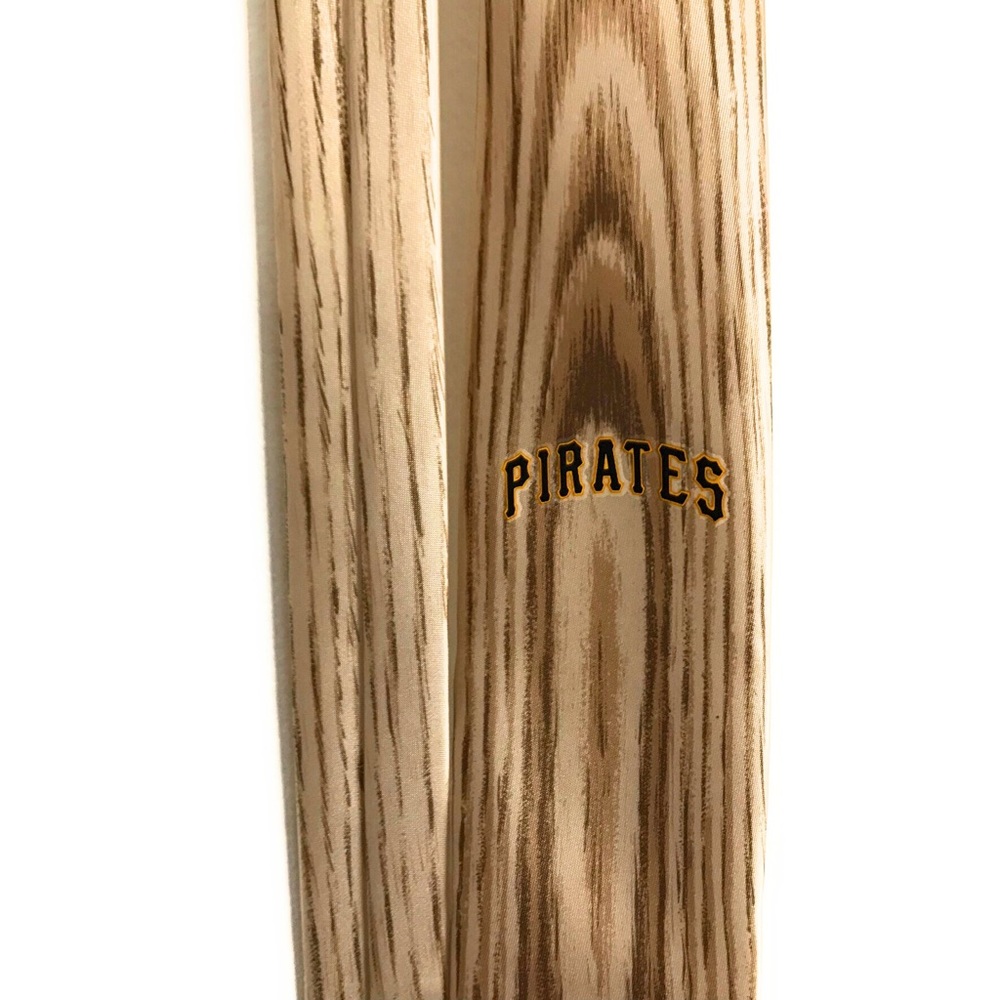 Authentic MLB Pirates baseball bat tie